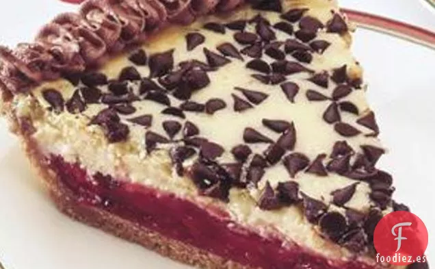 Pastel de Cereza con Chispas de Chocolate Rápido y Fácil