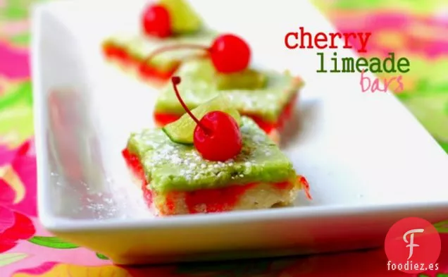 Barritas de Limonada de Cereza