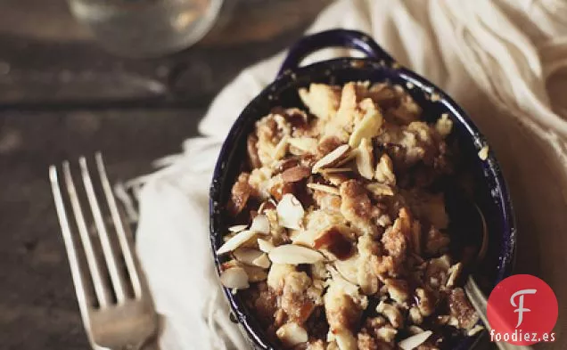 Crumble de Cereza y Almendras
