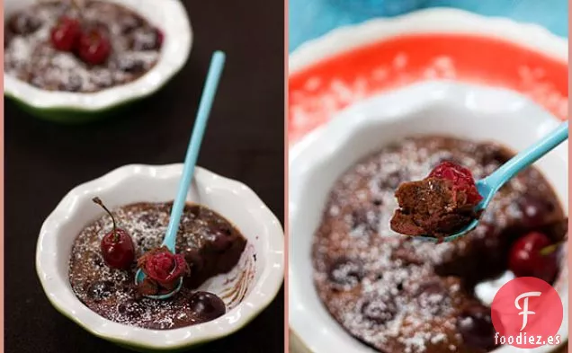 Clafoutis De Chocolate Y Cereza