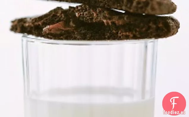 Galletas De Chocolate Negro Con Cerezas Ácidas