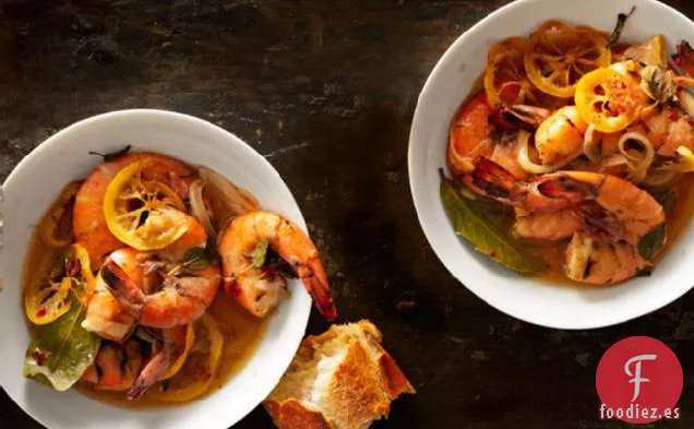 Camarones con Especias Criollas