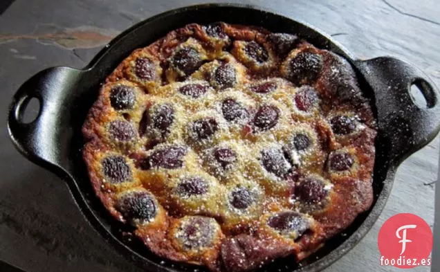 Clafoutis De Cereza Borracha Para Dos