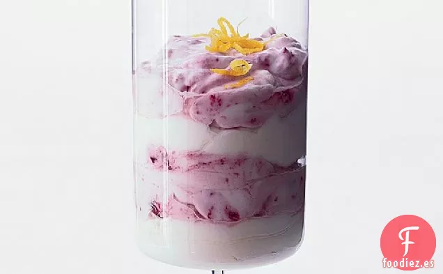 Parfait de Yogur con Cereza y Limón