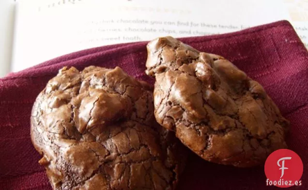 Galletas Dulces de Chocolate con Chocolate y Cereza
