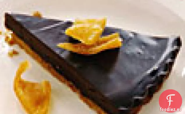 Tarta de Chocolate con Cáscara de Clementina Confitada