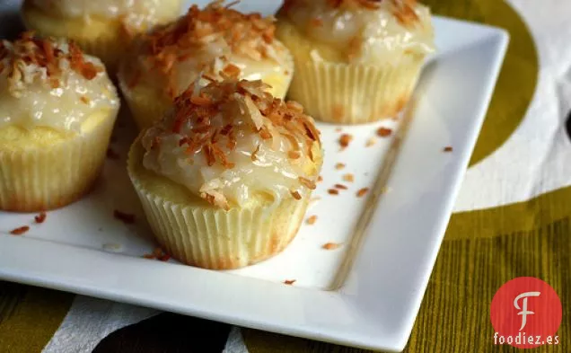 Masa Básica para Cupcakes de Coco (o Vainilla, Limón, Naranja, Etc.)