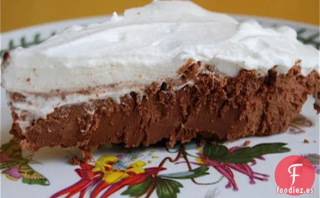 Tarta De Seda Francesa Con Corteza De Coco