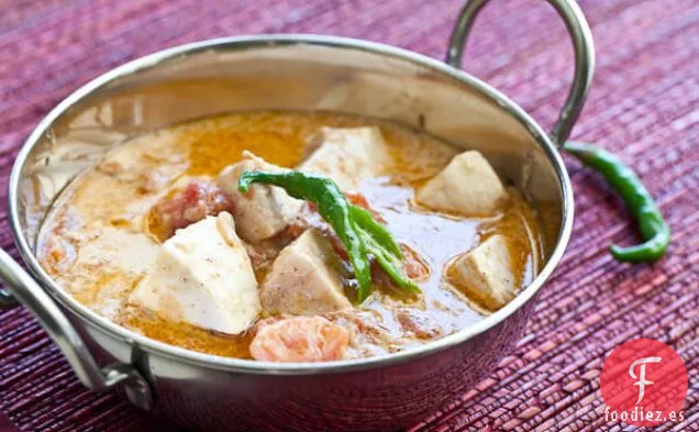 Receta de Curry de Coco y Pescado Indio