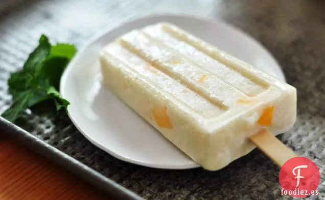Copos De Arroz Con Leche De Coco Y Mango