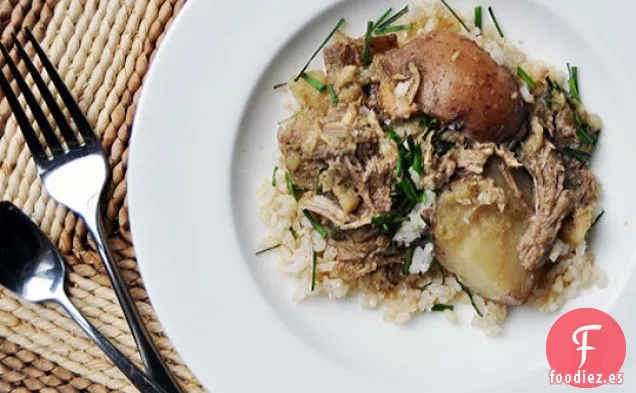 Cerdo al Curry Verde y Coco de Cocción Lenta