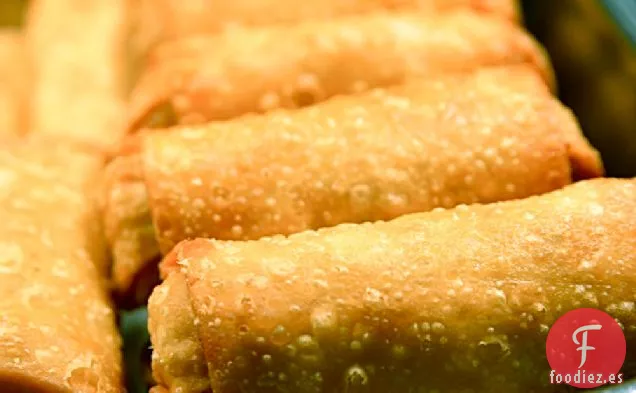 Receta de Rollos de Huevo de Cerdo con Coco