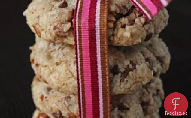 Galletas de Coco, Nueces, Chispas de Chocolate