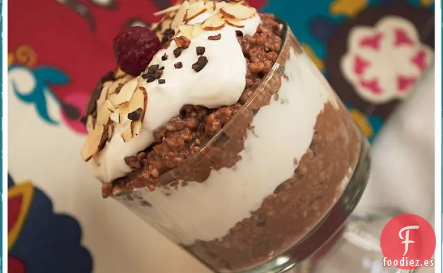 Parfait de Avena con Coco y Cacao