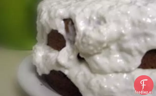 Pastel de Crema Agria de Coco