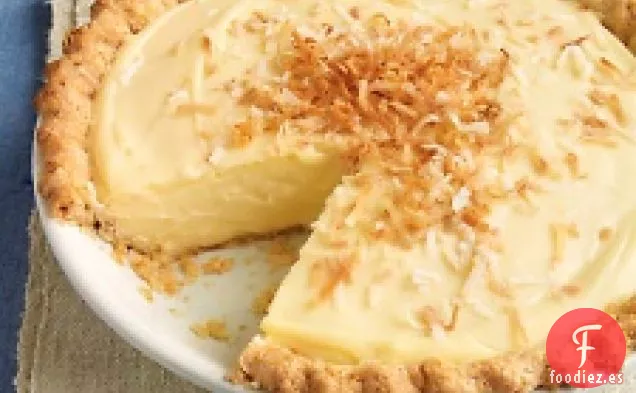 Pastel de Crema de Coco