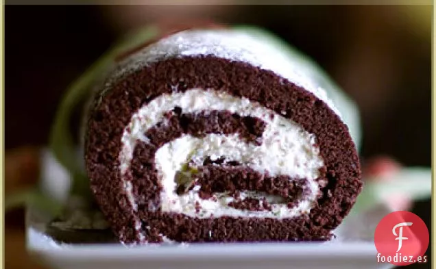 Bûche De Noël De Chocolate Y Coco (sin gluten)
