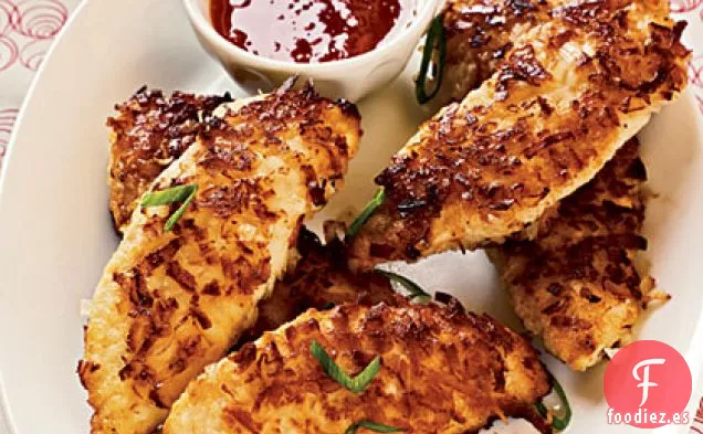 Dedos de Pollo con Coco