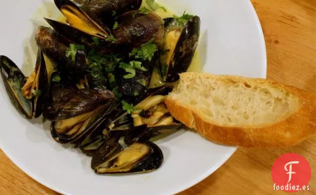 Mejillones al Curry de Coco