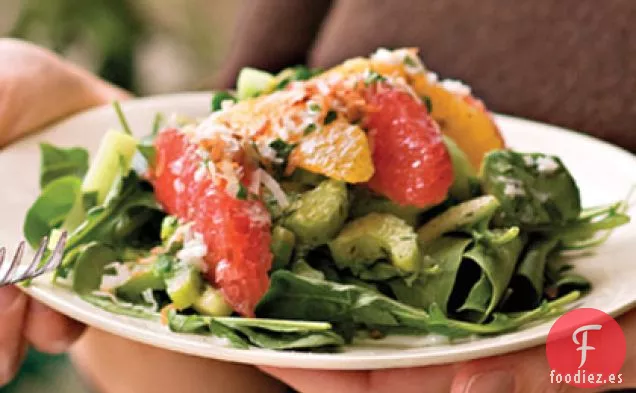 Nueva Ambrosía Con Aderezo De Suero De Leche y Coco