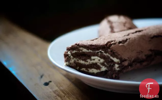 Buche de Noel (Pastel Navideño sin cereales y sin gluten)
