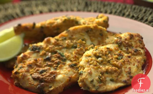 Receta de Pollo con Coco y Jengibre