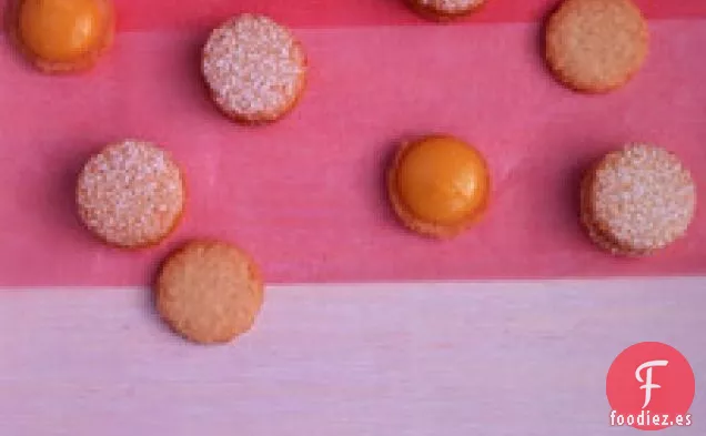 Galletas De Coco Con Cuajada De Fruta De La Pasión