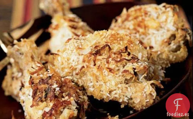Pollo con Coco Frito al Horno