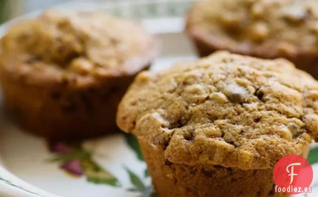 Magdalenas con Chispas de Chocolate y Nuez de Café