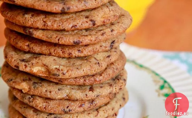 Galletas De Capuchino Con Espresso Y Chocolate Blanco