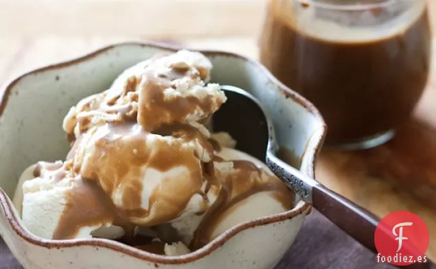 Salsa de Caramelo de Café Salado