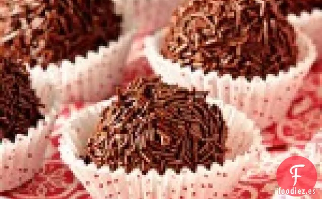 Trufas de Moca Kahlua de Menta