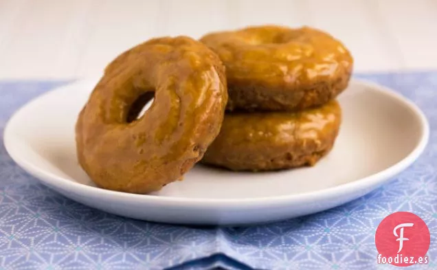 Donas Al Horno Con Glaseado De Espresso