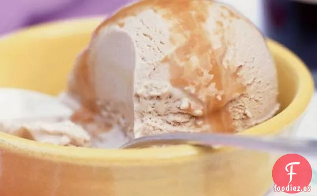 Helado de Café Cubano con Dulce de Leche