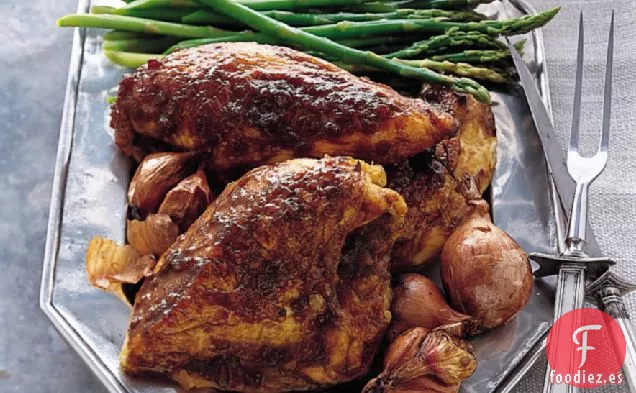 Pechugas de Pollo Glaseadas con Salsa BBQ de Café