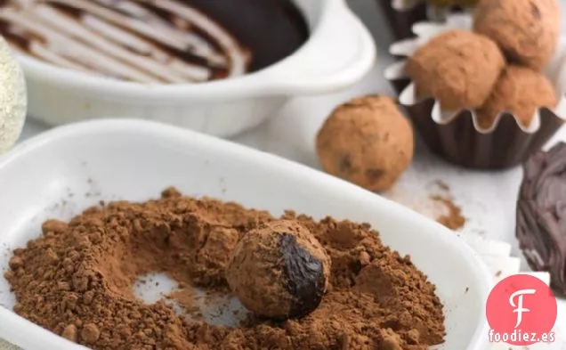 Trufas de Mascarpone de Café