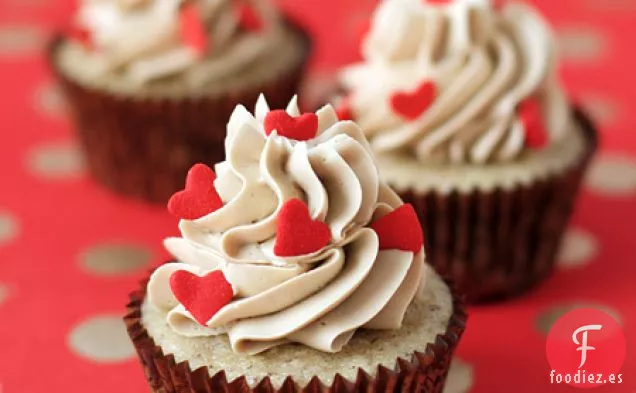 Cupcakes de Capuchino de Avellana
