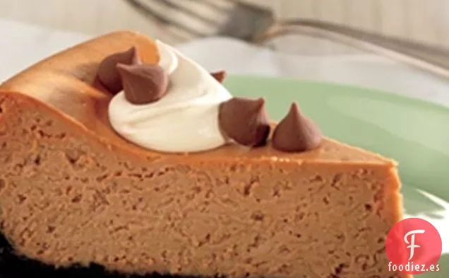 Tarta de queso con capuchino