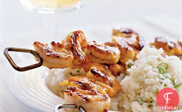 Camarones al Curry y Mango