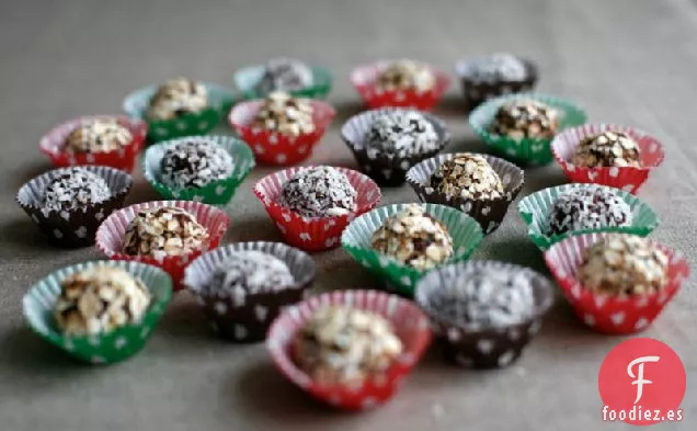 Trufas de Espresso y Avena