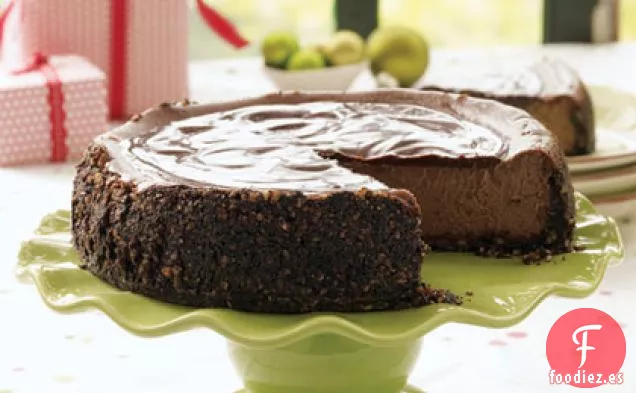 Tarta de Queso con Capuchino y Chocolate