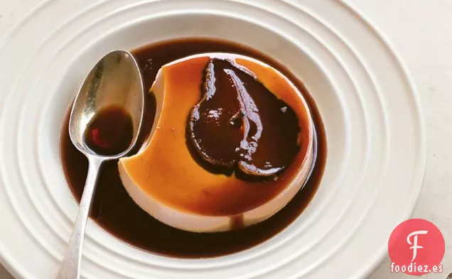 Panna Cotta De Pera Y Espresso