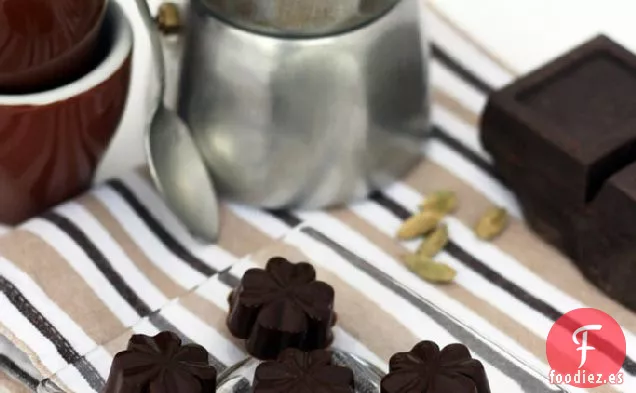 Cubos De Café Y Chocolate