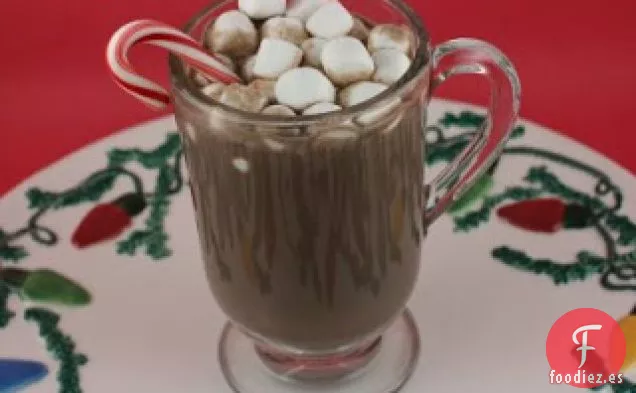 Receta de Chocolate Caliente de Menta Crockpot / Moca de menta