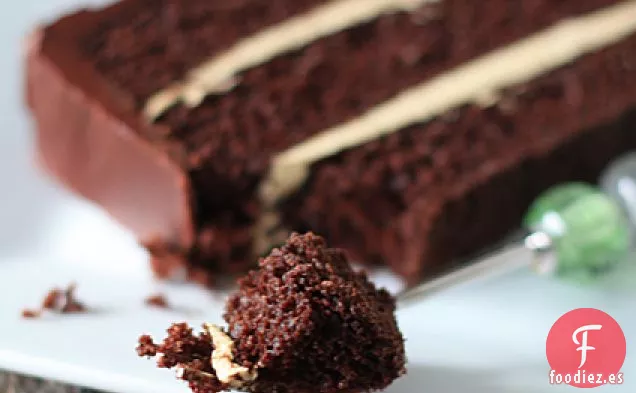 Tarta de Chocolate y Crema de Mantequilla Espresso