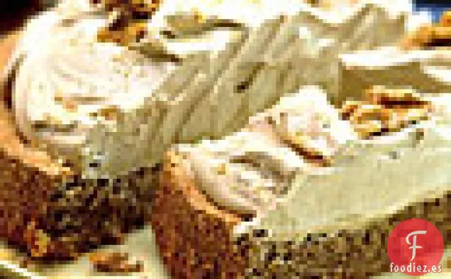 Tarta de Nueces con Crema Batida de Café