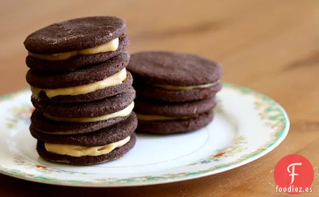 Galletas de Chocolate Espresso para Sándwiches