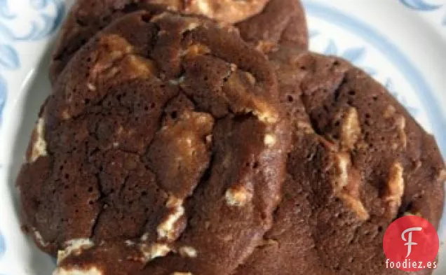Galletas de Chocolate Espresso en Trozos de Chocolate Blanco