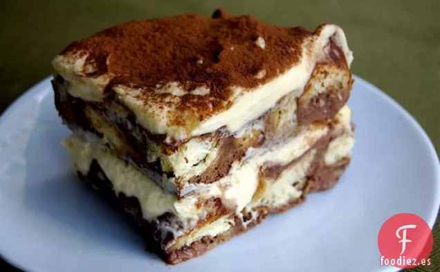 Pudín de Pan de Tiramisú