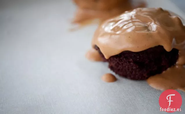 Bocados de Brownie de Mantequilla de Maní